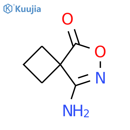 6-Oxa-7-azaspiro[3.4]oct-7-en-5-one, 8-amino- structure
