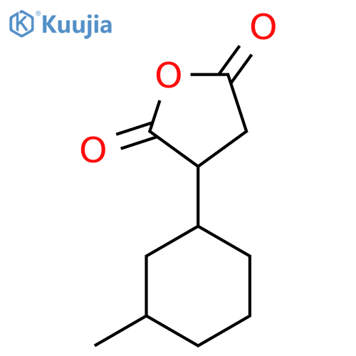 3-(3-Methylcyclohexyl)oxolane-2,5-dione structure