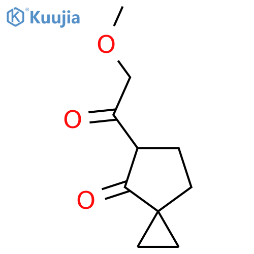 5-(2-methoxyacetyl)spiro2.4heptan-4-one structure