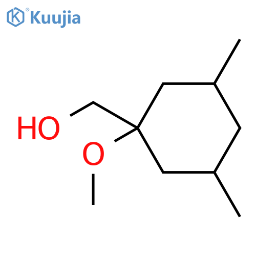 (1-methoxy-3,5-dimethylcyclohexyl)methanol, Mixture of diastereomers structure