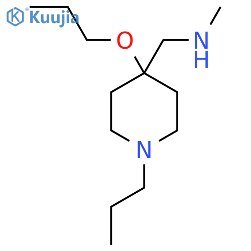 methyl(4-propoxy-1-propylpiperidin-4-yl)methylamine structure