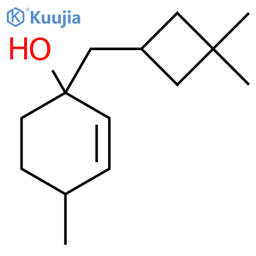 1-[(3,3-Dimethylcyclobutyl)methyl]-4-methylcyclohex-2-en-1-ol structure