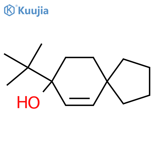 8-Tert-butylspiro[4.5]dec-6-en-8-ol structure