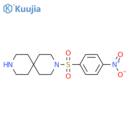 3-(4-Nitrobenzenesulfonyl)-3,9-diazaspiro[5.5]undecane structure