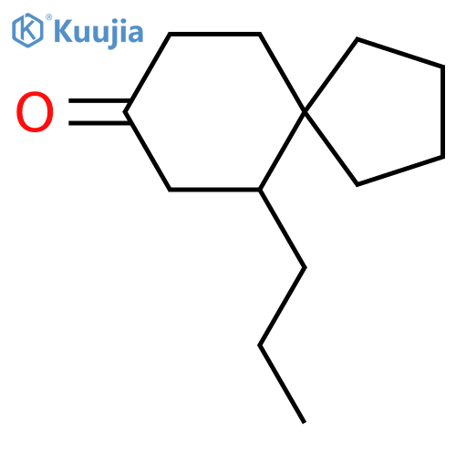 6-Propylspiro[4.5]decan-8-one structure