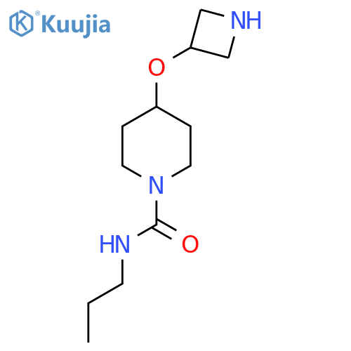 4-(azetidin-3-yloxy)-N-propylpiperidine-1-carboxamide structure