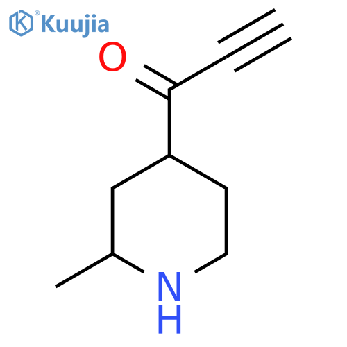1-(2-Methylpiperidin-4-yl)prop-2-yn-1-one structure