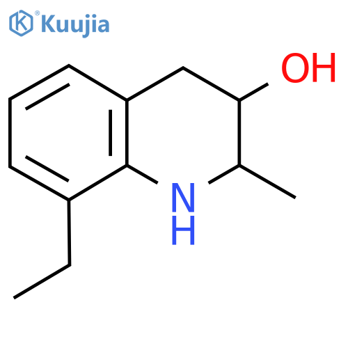 8-Ethyl-2-methyl-1,2,3,4-tetrahydroquinolin-3-ol structure