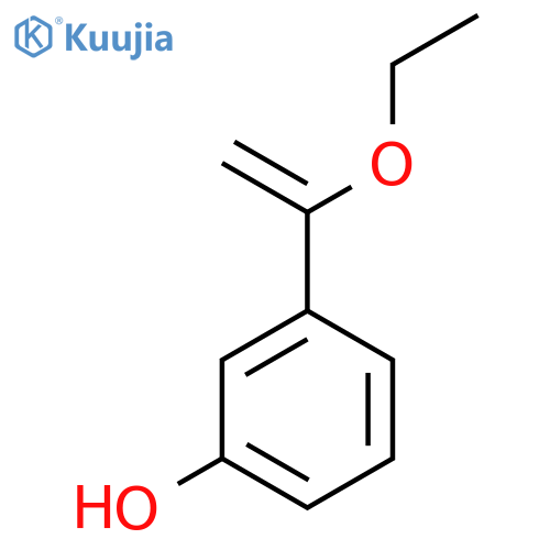 3-(1-Ethoxyethenyl)phenol structure