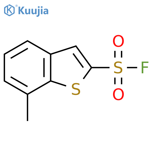 7-Methyl-1-benzothiophene-2-sulfonyl fluoride structure