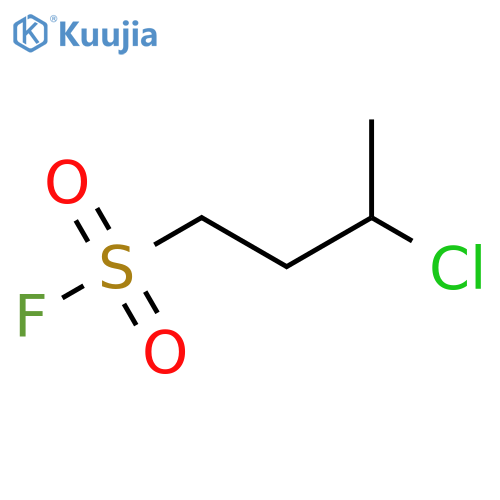 3-Chlorobutane-1-sulfonyl fluoride structure