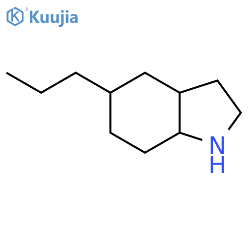5-propyl-octahydro-1H-indole structure