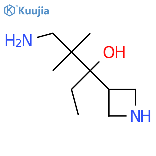 3-Azetidinemethanol, α-(2-amino-1,1-dimethylethyl)-α-ethyl- structure