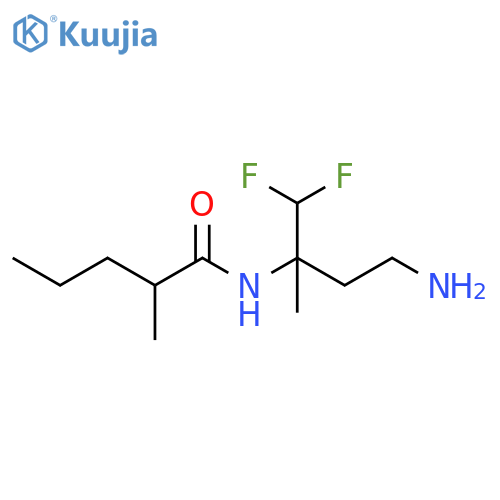 Pentanamide, N-[3-amino-1-(difluoromethyl)-1-methylpropyl]-2-methyl- structure
