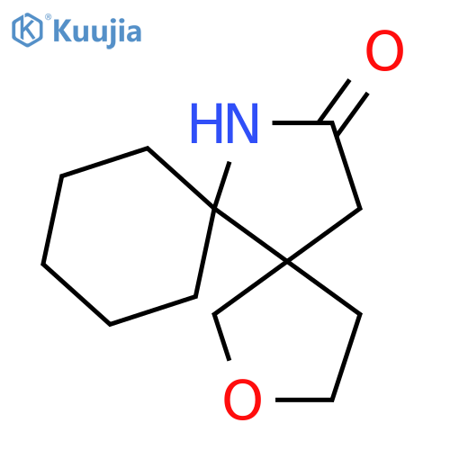 2-Oxa-12-azadispiro[4.0.5^{6}.3^{5}]tetradecan-13-one structure