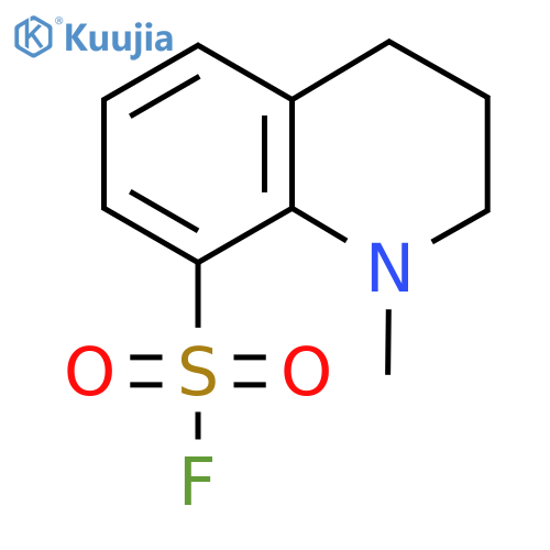 1-Methyl-1,2,3,4-tetrahydroquinoline-8-sulfonyl fluoride structure