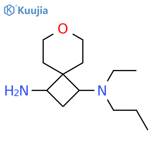 N1-ethyl-N1-propyl-7-oxaspiro[3.5]nonane-1,3-diamine structure