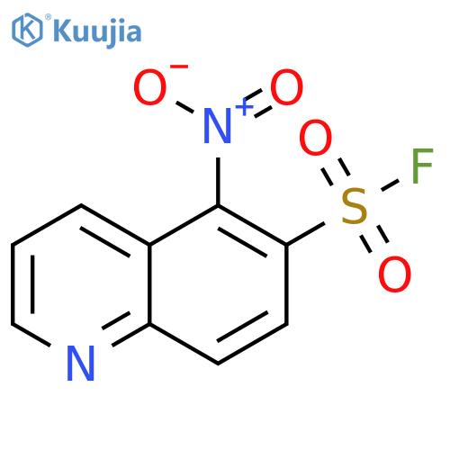 5-Nitroquinoline-6-sulfonyl fluoride structure