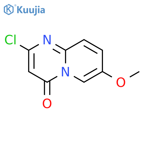 2-chloro-7-methoxy-4H-pyrido1,2-apyrimidin-4-one structure