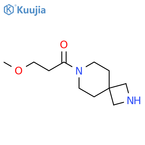 1-Propanone, 1-(2,7-diazaspiro[3.5]non-7-yl)-3-methoxy- structure