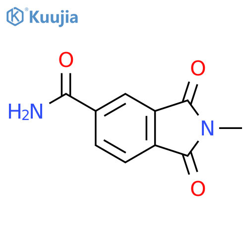 1H-Isoindole-5-carboxamide, 2,3-dihydro-2-methyl-1,3-dioxo- structure