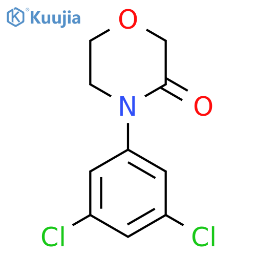 4-(3,5-dichlorophenyl)morpholin-3-one structure
