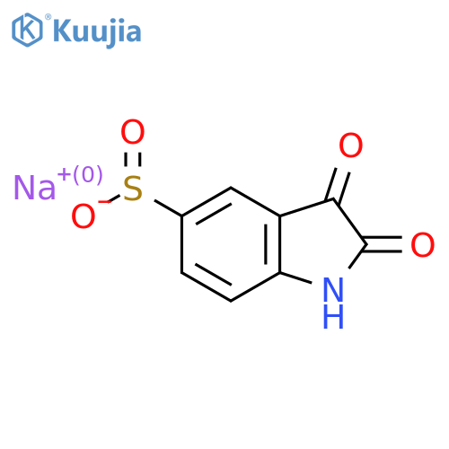 sodium 2,3-dioxo-2,3-dihydro-1H-indole-5-sulfinate structure