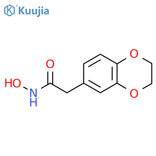 2-(2,3-dihydro-1,4-benzodioxin-6-yl)-N-hydroxyacetamide structure