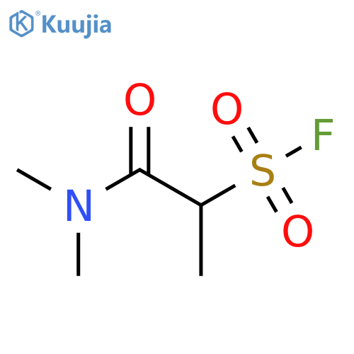1-(Dimethylcarbamoyl)ethane-1-sulfonyl fluoride structure