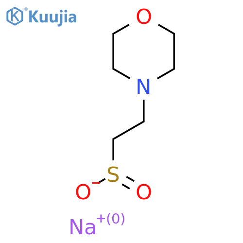 Sodium 2-(morpholin-4-yl)ethane-1-sulfinate structure