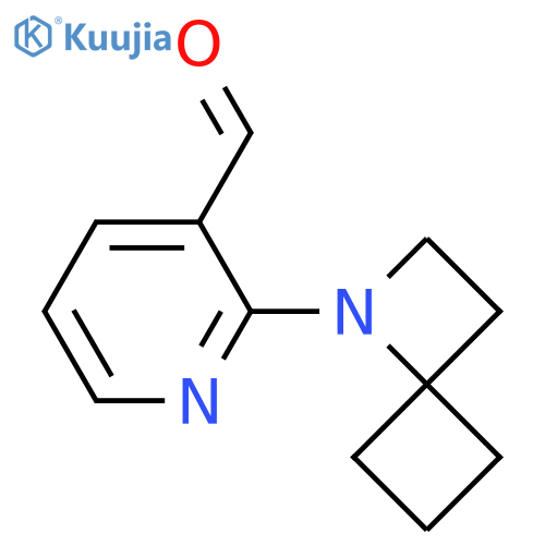 2-{1-Azaspiro[3.3]heptan-1-yl}pyridine-3-carbaldehyde structure