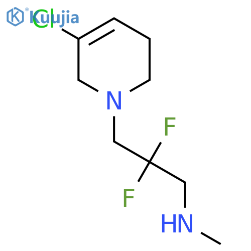 [3-(5-Chloro-1,2,3,6-tetrahydropyridin-1-yl)-2,2-difluoropropyl](methyl)amine structure