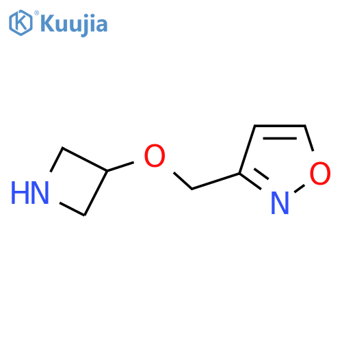 3-(azetidin-3-yloxy)methyl-1,2-oxazole structure