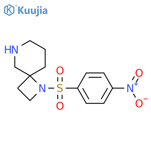 1-(4-Nitrobenzenesulfonyl)-1,6-diazaspiro[3.5]nonane structure