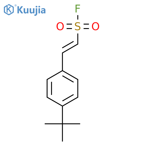 2-(4-Tert-butylphenyl)ethene-1-sulfonyl fluoride structure
