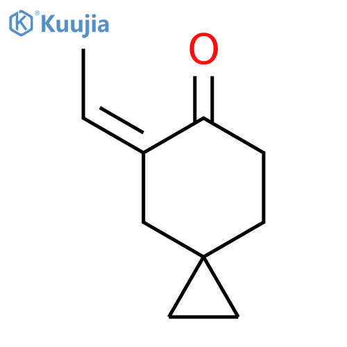 (5Z)-5-ethylidenespiro2.5octan-6-one structure