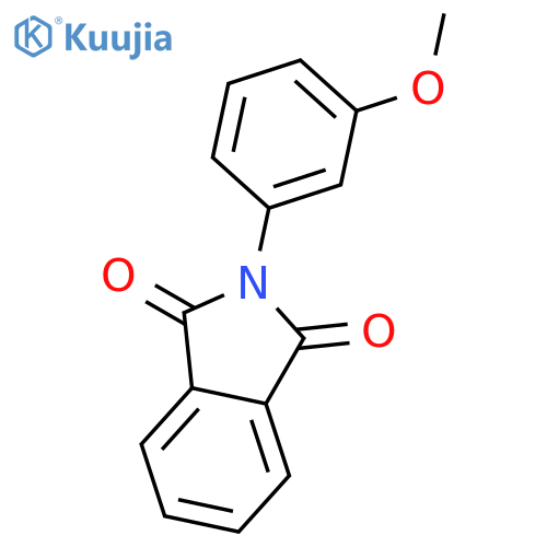 1H-Isoindole-1,3(2H)-dione, 2-(3-methoxyphenyl)- structure