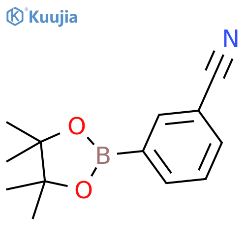 3-Cyanophenylboronic acid, pinacol ester structure