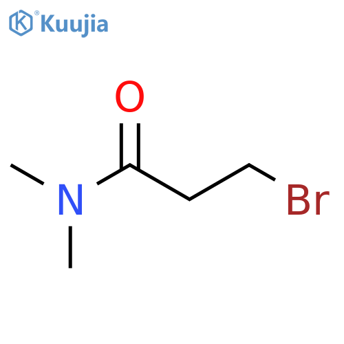 3-bromo-N,N-dimethylpropanamide structure