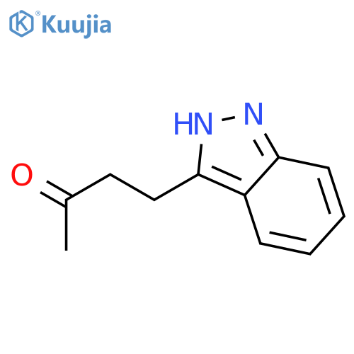 4-(2h-indazol-3-yl)butan-2-one structure