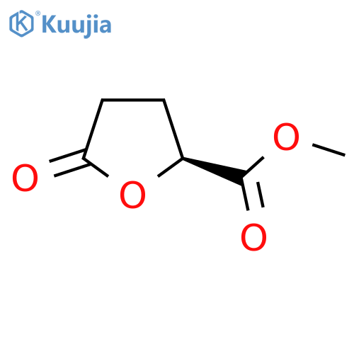 (S)-Methyl-5-oxotetrahydrofuran-2-carboxylate structure