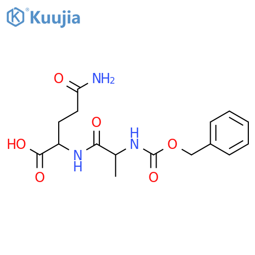 Z-L-alanyl-L-glutamine structure