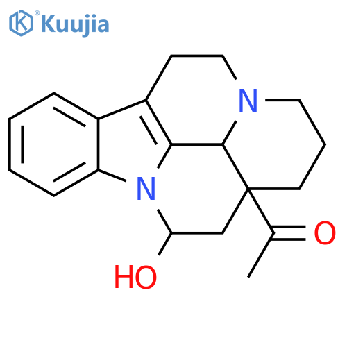 Eburnamine; (+)-form, 16-Epimer, 19-oxo structure