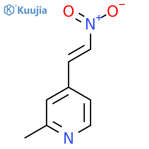 2-methyl-4-(2-nitroethenyl)pyridine structure