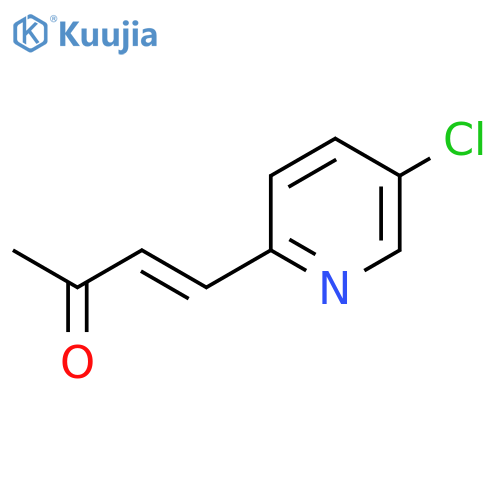 4-(5-chloropyridin-2-yl)but-3-en-2-one structure