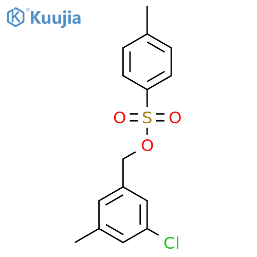 (3-Chloro-5-methylphenyl)methyl 4-methylbenzene-1-sulfonate structure