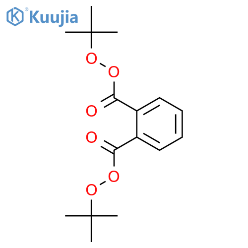 1,2-Benzenedicarboperoxoicacid, 1,2-bis(1,1-dimethylethyl) ester structure