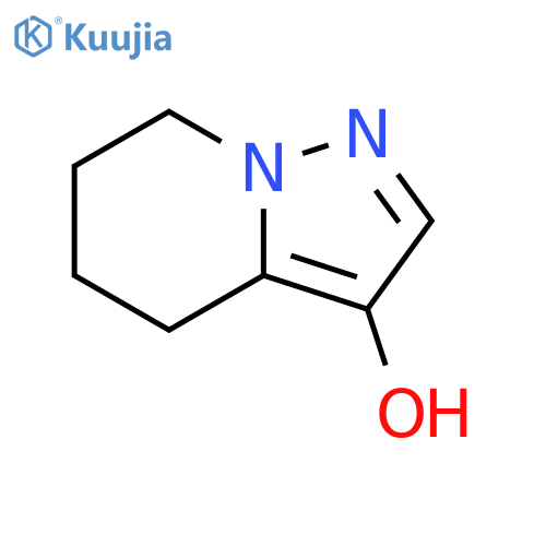 Pyrazolo[1,5-a]pyridin-3-ol, 4,5,6,7-tetrahydro- structure