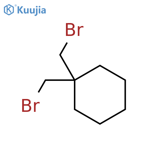 1,1-bis(bromomethyl)cyclohexane structure