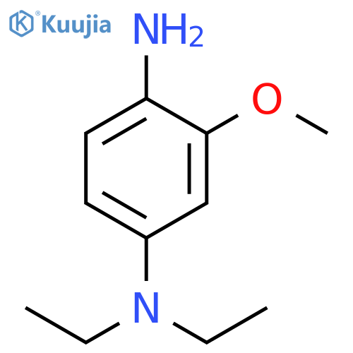 N1,N1-diethyl-3-methoxybenzene-1,4-diamine structure
